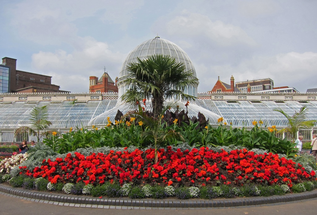 Flowers and Palm House